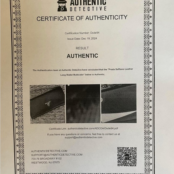 Prada Black Wallet - Picture 12 of 12